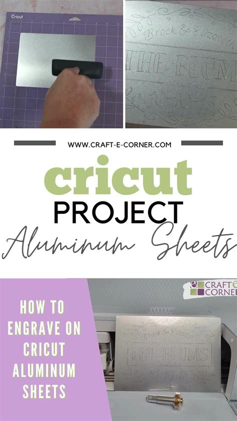 metal sheets cricut|which cricut can engrave metal.